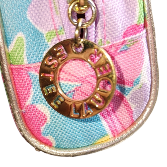 Lilly Pulitzer for Estee Lauder Spring 2013 Floral Pattern Cosmetics Bag 8"X5"X2 - Picture 7 of 10